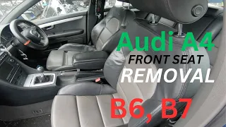 EASY Audi A4 B6,B7 SEAT REMOVAL