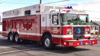 Fire Trucks Responding Compilation Part 49 - Firsts Of The Year