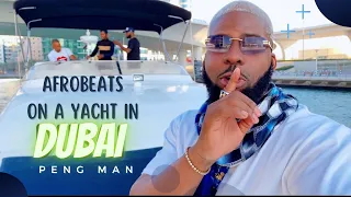 Playing Nigerian songs on a yacht in DUBAI!