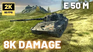 E 50 M • 8K DAMAGE • 1 KILLS • WOT Blitz Pro Replays