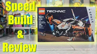 LEGO VTOL Heavy Cargo Spaceship - Speed Build & Review