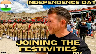 Indian INDEPENDENCE DAY festivities - Mingling with officials - India Motovlog EP53