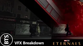 ETERNALS l "Camden scene" Vfx Breakdown (2021)