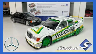 1:18 Mercedes-Benz 190 EVO II - DTM Championship 1991 (J. Laffite) - Solido [Unboxing]