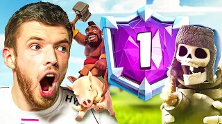 😱🥇PLATZ 1 der WELT spielt NUR DIESES DECK... (unglaublich) | Clash Royale Deutsch