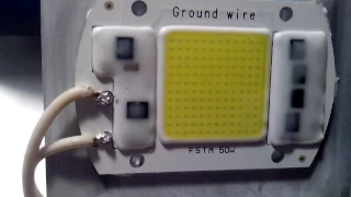 Светодиодный чип 50 Вт 220 В, проба диммировать
