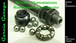 Bicicleta Mantenimiento Rodamiento Posterior / Bicycle rear bearing