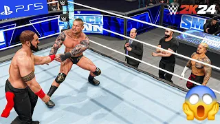 WWE 2K24 - Randy Orton vs. Tama Tonga | PS5" 1080P HDR