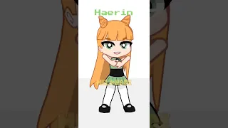 NewJeans (HAERIN)- 'Super Shy' Dance Animation | Gacha #imsupershy #newjeans #gacha #supershy