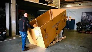 UNBOXING MY ROAD GLIDE ST 2022 HARLEY DAVIDSON