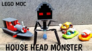 how to buid lego HOUSE HEAD MONSTER New choo choocharles monster my own creation