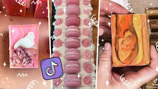 SOAP CUTING AND SOAP MAKING TIKTOK COMPILATION