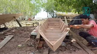 How to make a canoe for fishing with only 500 thousand rupiah