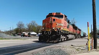 Ex BNSF on the I&O in Carleton MI