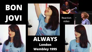 Always Bon Jovi London Wembley 1995 reaction video