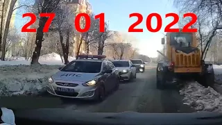 Подборки  Аварии и ДТП      27  01  22   ( Январь 2022 )