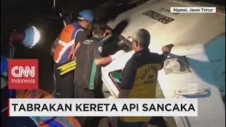 KA Sancaka Bertabrakan dengan Truk, Evakuasi Masinis Berlangsung Dramatis