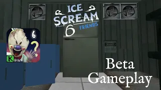 Ice Scream 6 Friends : Kitchen Beta Gameplay Fanmade