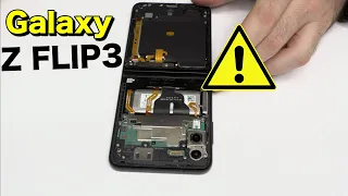 Samsung Galaxy Z Flip3 Teardown How to disassembly it!