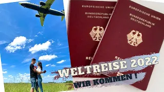 Weltreise VLOG 1 - Bekanntgabe Weltreise 2022