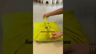 DIY Cushion Cover in just a Minute / No sewing No cutting /Using Dupattas