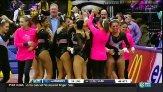 2016 NCAA WGym LSU vs Kentucky 720p60 NastiaFan101