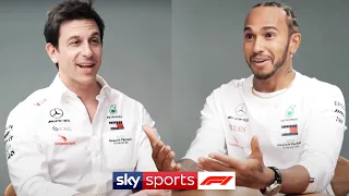 Lewis Hamilton & Toto Wolff open up on contract negotiations, arguments & Mercedes’ F1 success