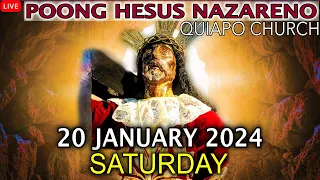 LIVE: Quiapo Church Mass Today - 20 January 2024 (Saturday) HEALING MASS