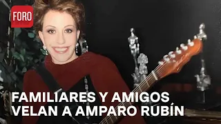 Velan restos de Amparo Rubín - Las Noticias