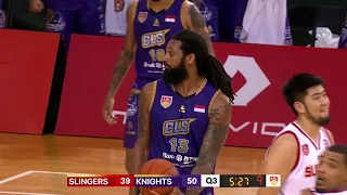 Singapore Slingers v BTN CLS Knights | CONDENSED HIGHLIGHTS | 2018-2019 ASEAN Basketball League