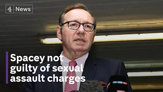 Kevin Spacey 'humbled' by not guilty verdict at sexual assault trial