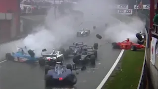 F1 1998 - Belgian GP All Crashes