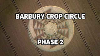 Crop Circle - Barbury Castle - Phase 2 -18/07/22