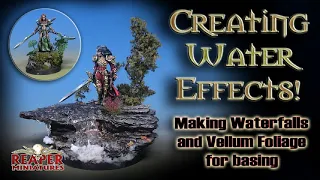 How to create Water Effects and using Vellum plants