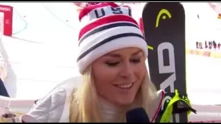 Raw emotion at Lindsey Vonn's final Olympic downhill on Krystal 93 news 2.21.2018