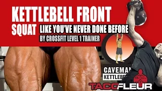 Kettlebell Front Squat Press - Like you've never done before!
