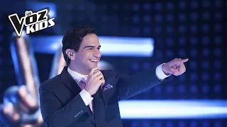 Alejandro Palacio canta A Puro Dolor | La Voz Kids Colombia 2018