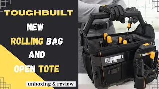 TOUGHBUILT/ New rolling bag and open tote/Unboxing and Review/ SST