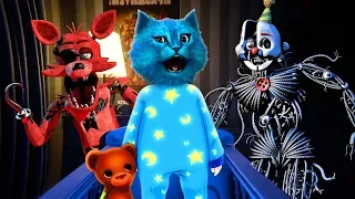 АНИМАТРОНИКИ ПУГАЮТ РЕБЁНКА В КРОВАТКЕ ФНАФ TJOC НА РУССКОМ FNAF The Joy of Creation Story Mode