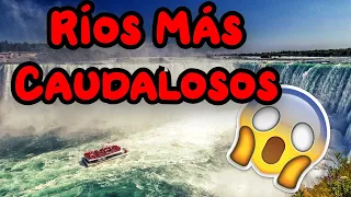 Los Ríos🚤 Más CAUDALOSOS en Impresionantes Del MUNDO🌍 #rios #viajar #paisagismo