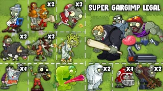 How much strong is OP Gargimp Legal? Vs All Gargantuars & Zombies