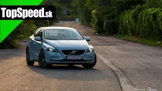 Test Volvo V40 T4 TopSpeed.sk