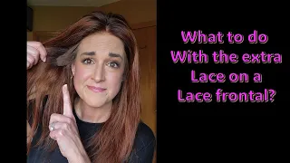 Lace Frontal 13" lace front wigs can be challenging. Here is how I cut them