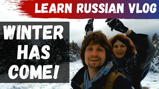 Where Is The Snow??? | Learn Russian Vlog