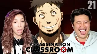 "DADDY'S BACK!!!" ASSASSINATION CLASSROOM EPISODE 21 REACTION