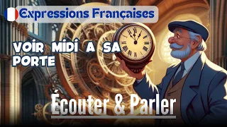 Voir midi à sa Porte | Apprendre les expressions françaises | Écouter&Parler en français