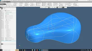 Моделирование седла велосипеда в Компас-3D с помощью поверхностей