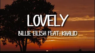 Billie Eilish feat. Khalid - Lovely (Video Lyrics)