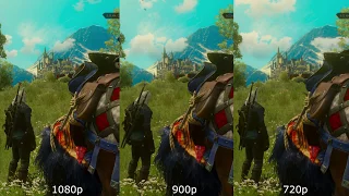 1080p Vs 900p Vs 720p (GTA V, AC Unity, The Witcher 3) [GTX 1080]