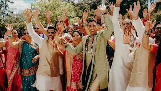 Beautiful Gujarati & Tamil Wedding Highlights - Highline Venue, Bankstown [Ganasri + Neil]